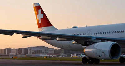 Delhi: Six injured as Swiss Air flight engine fails, catches fire during takeoff