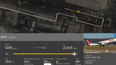 Engine fire on SWISS Delhi-Zurich flight during take off roll; aircraft evacuated on runway