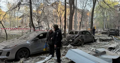 Russian forces pound Ukraine's Dnipro, other areas, killing 10 people