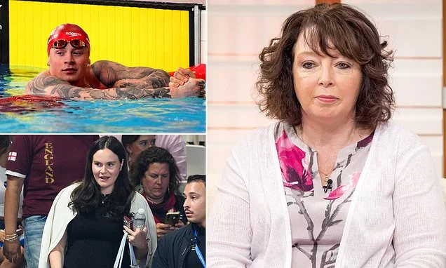 'It's galling': Caroline Peaty's friends tell CODIE BULLEN of her fresh anguish as swimmer son Adam bans her from pool to compete as 'Ramsay-Peaty', while his pregnant wife Holly gloats: 'SO special…'