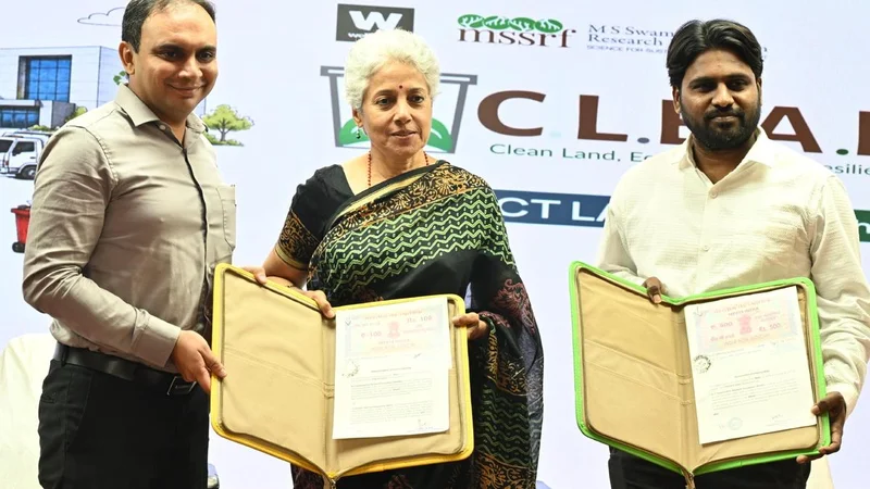 M.S. Swaminathan Research Foundation, civic bodies ink pact on solid waste management, public health project