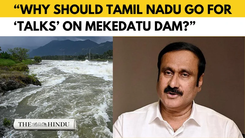Watch: Vijay should avoid going to Karnataka for talks on Mekedatu dam: Anbumani Ramadoss