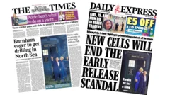 The Papers: 'Burnham eager to get drilling' and 'Tardis fit for a King'