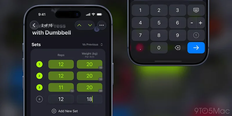 SmartGym update makes it easier to manually adjust and log exercises on the go