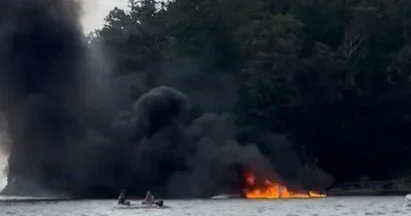 Seaplane crashes, catches fire north of Seattle; all 11 on board survive