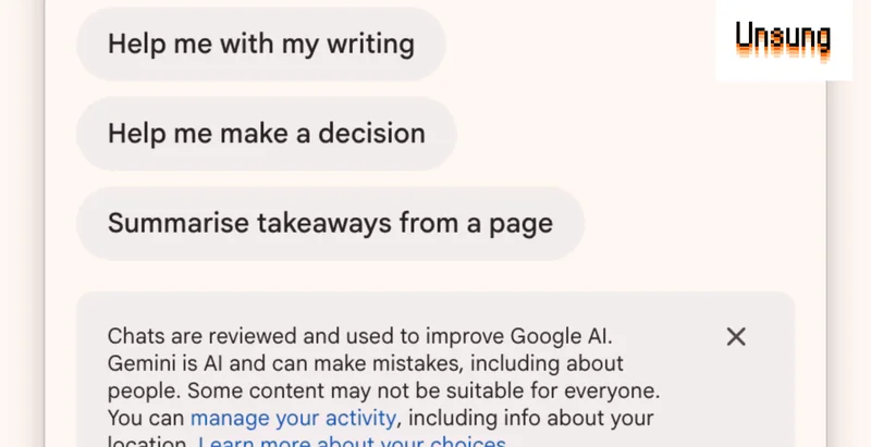 Chrome registers a global shortcut for Gemini popup window