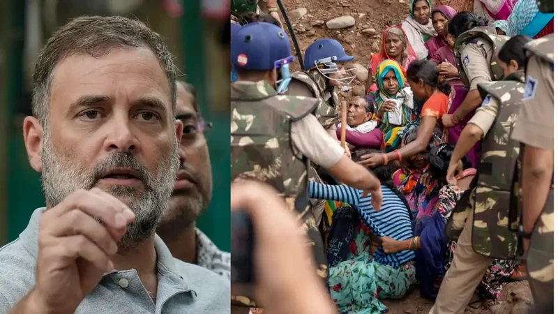 'Modi govt fears truth and non-violence': Rahul on Ken-Betwa protest crackdown