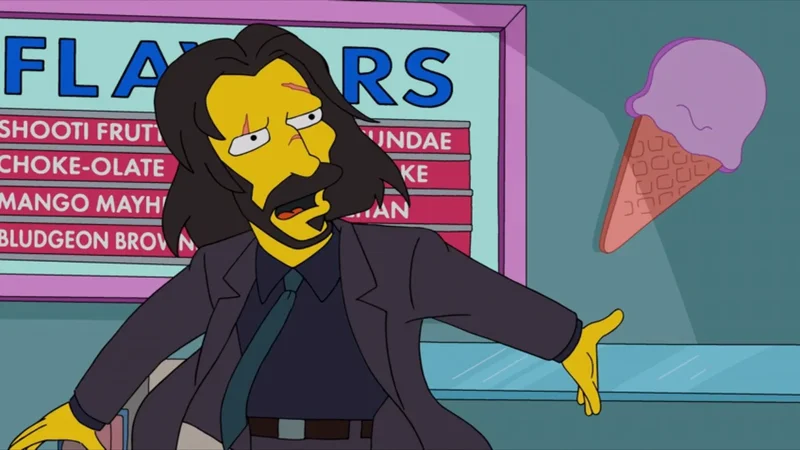 The Simpsons return to Fortnite with a surprise guest: John Wick