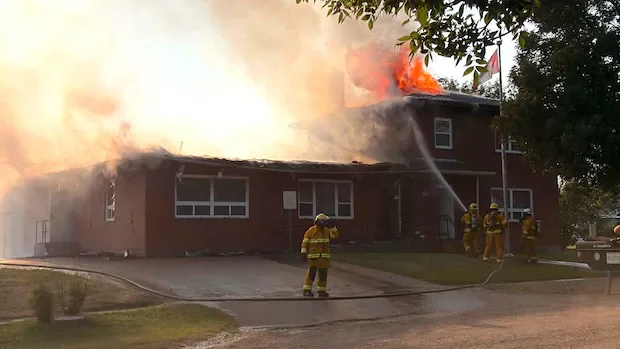 ‘Shock and disbelief’ as Morse, Sask., RCMP detachment burns down