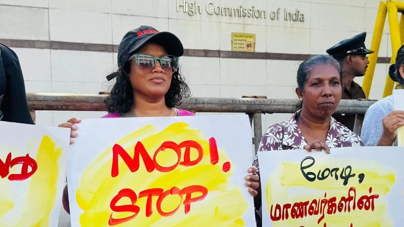 Sri Lankan activists, trade unionists express solidarity with Indian students