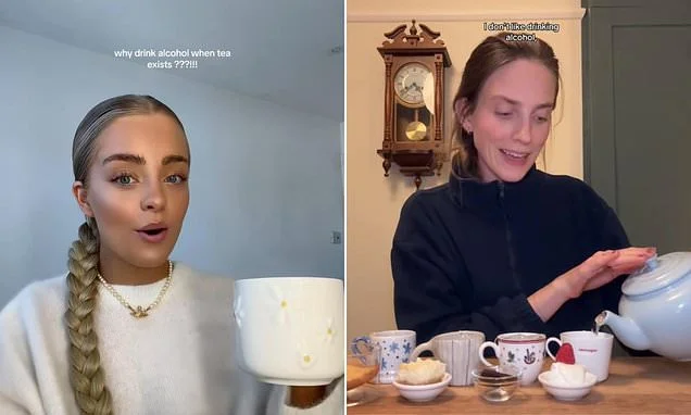 Gen Z are shunning alcohol…in favour of TEA: Survey finds youngsters prefer cuppas when preparing for important events