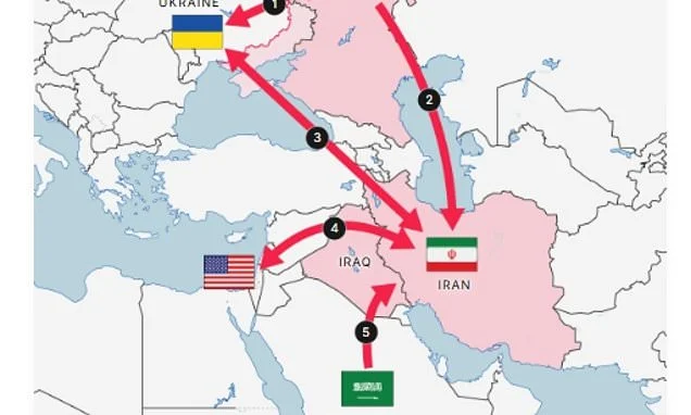 Iran 'considered attacking Ukrainian port in revenge for strikes on Caspian Sea ships heading for Russia' as two wars continue to merge