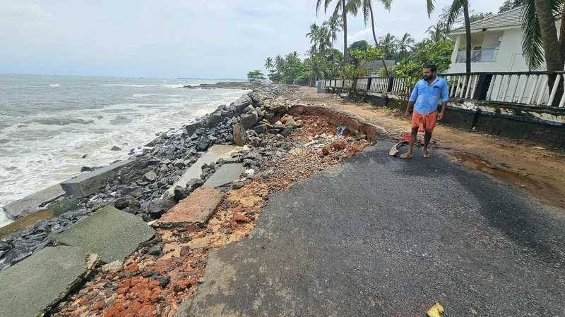 Coastal road project in Koyilandy nearing completion