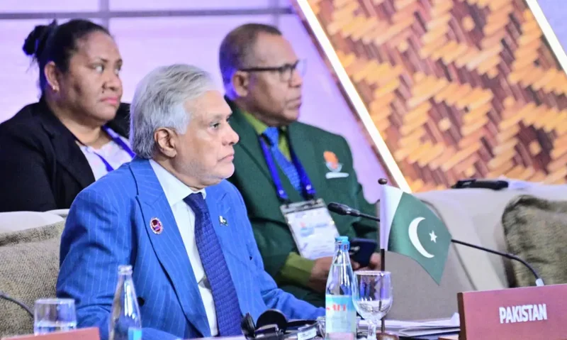 Kashmir, IWT among key global challenges threatening 'peaceful coexistence', Dar tells Asean moot
