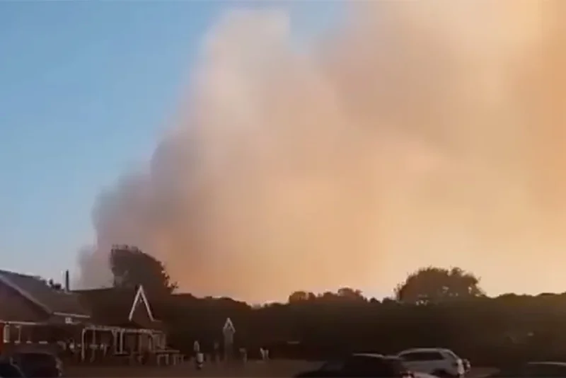 Suffolk wildfire latest: Firefighters battle blaze near huge nuclear power plant with ‘major incident’ declared