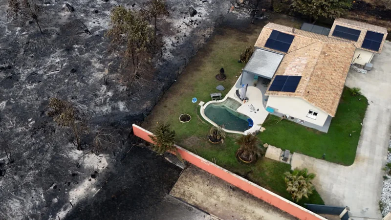 Fire evacuees start returning home in France's scorched southwest