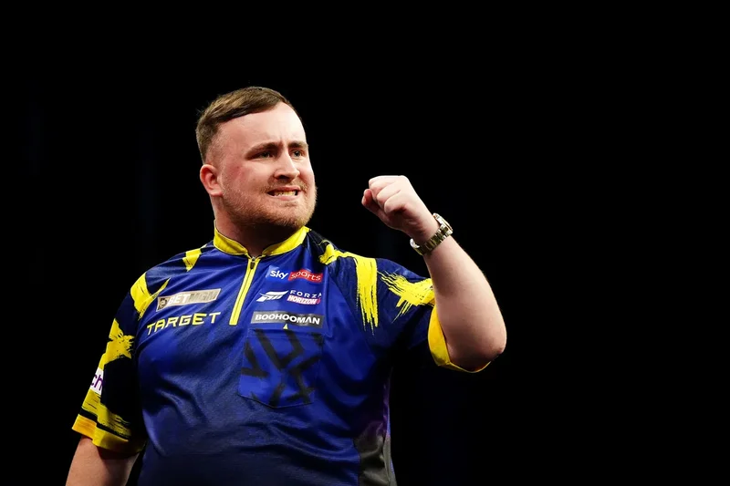 Luke Littler powers past Dirk van Duijvenbode to reach World Matchplay final