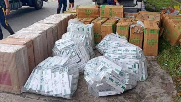 P2.8-M smuggled cigarettes seized in Cotabato