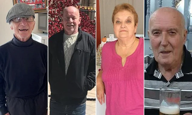 United in grief, weeping relatives tell of their shock and disgust... as funeral boss fraudster sits red-faced and silent