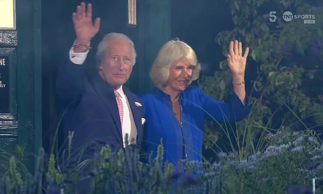King Charles and Queen Camilla arrive at the Commonwealth Games opening ceremony... in a TARDIS