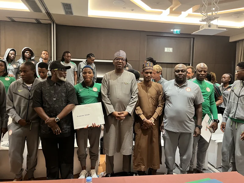 Super Falcons receive rewards for historic WAFCON 2024 Triumph