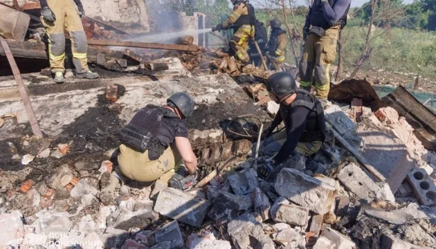 Russian glide bomb attack on Bilenke in Donetsk region leaves three killed