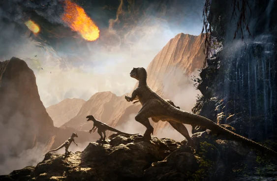 Dinosaurs May Have Been Literally Charbroiled After the Asteroid Impact