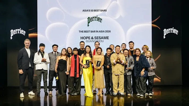 Asia’s 50 Best Bars 2026: Guangzhou bar Hope & Sesame is No.1, Singapore scores four spots