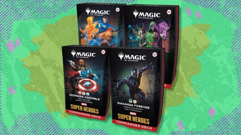 Magic: The Gatherings Marvel Super Heroes 4-Commander Deck Bundle hits new record-low price — save $90