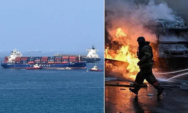 Iran threatens to strike Ukraine after 'attack' on one of its ships carrying hardware to Russia
