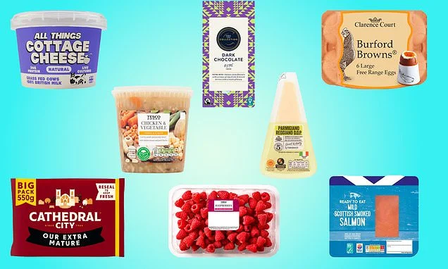How posh is YOUR fridge? Forget caviar and Burford Browns' eggs... it's now all about Aldi own-brand, reveals Queen of Etiquette LAURA WINDSOR (but there's no pre-made salad bags!)