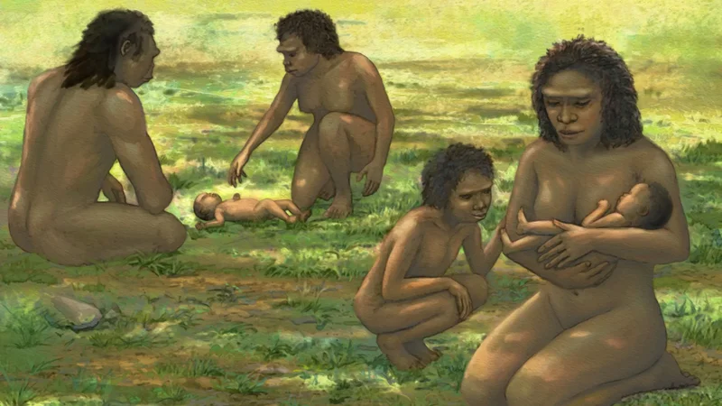Human newborns have been helpless for 1 million years
