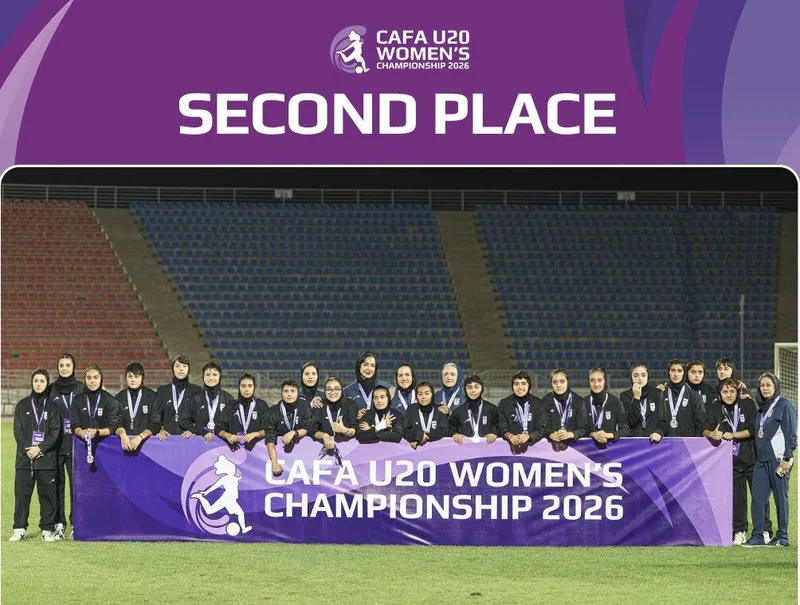 Iran finish runners-up at CAFA U20 Women’s Championship 2026