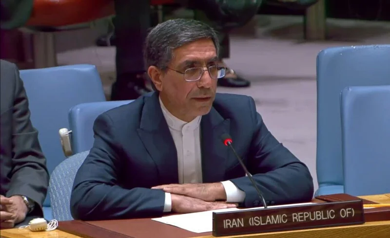 Iran warns continued US actions threaten security of Hormuz Strait