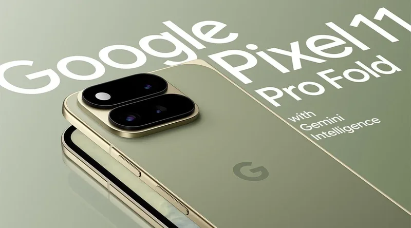 Pixel 11 Pro Fold design leaks ahead of Google launch event