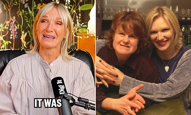 Jo Whiley breaks down in tears as she details how she told her younger sister Frances, 53 - who has a learning disability - that their beloved dad died