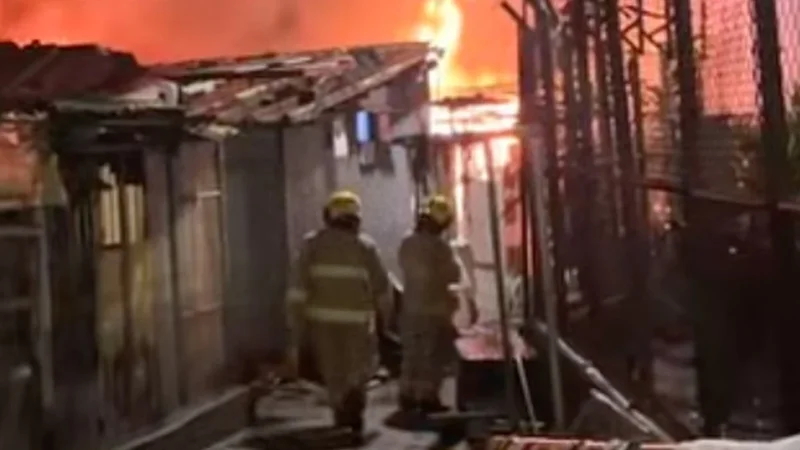 Man dies, 78 people evacuated after fire breaks out at Hong Kong village house