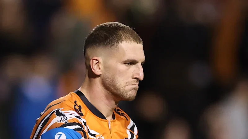 Adam Doueihi will be at Wests Tigers training on Tuesday after ‘positive’ peace talks