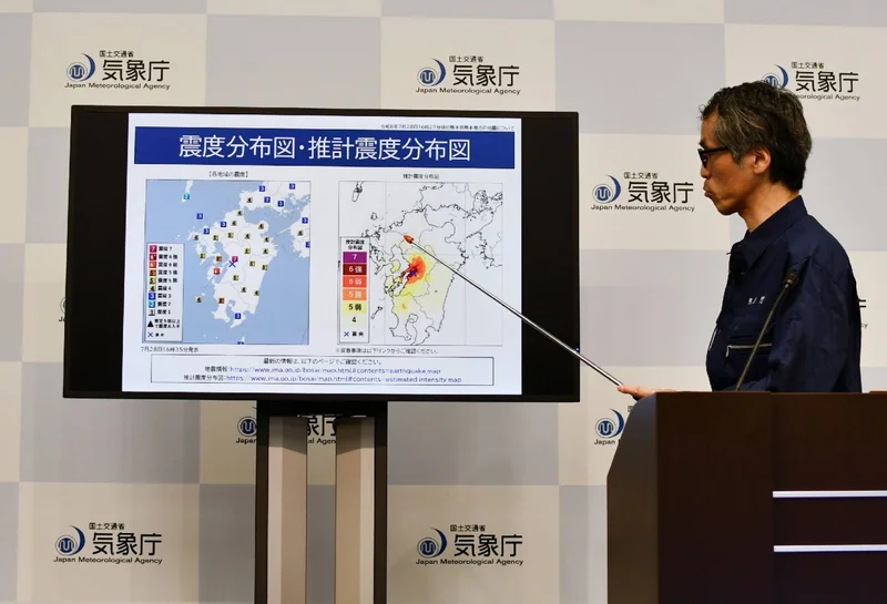 Japan’s major earthquakes over the past 15 years