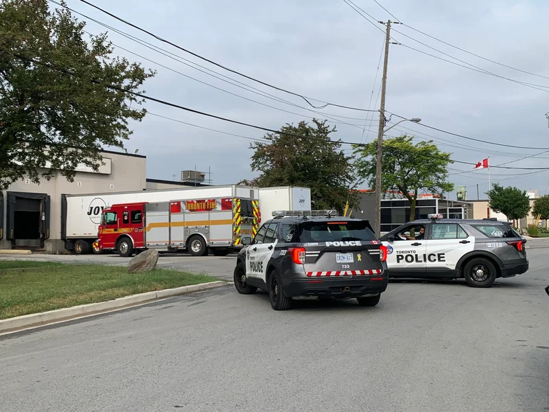‘Labour-intensive’ 4-alarm fire at Etobicoke waste facility