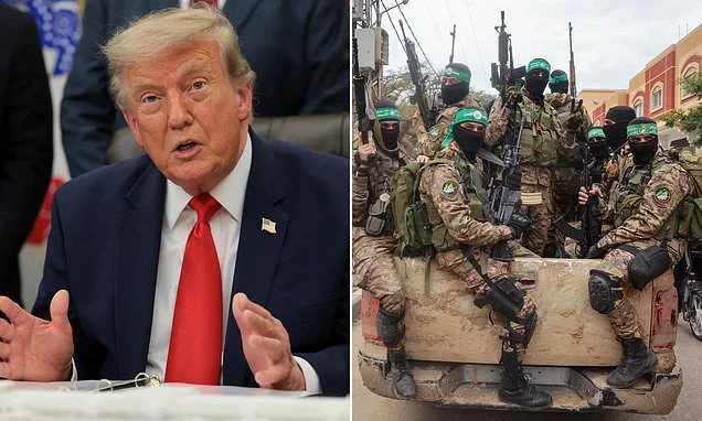 Trump reveals 'historic' deal to disarm Hamas in Gaza in 'major milestone' for Israel's security