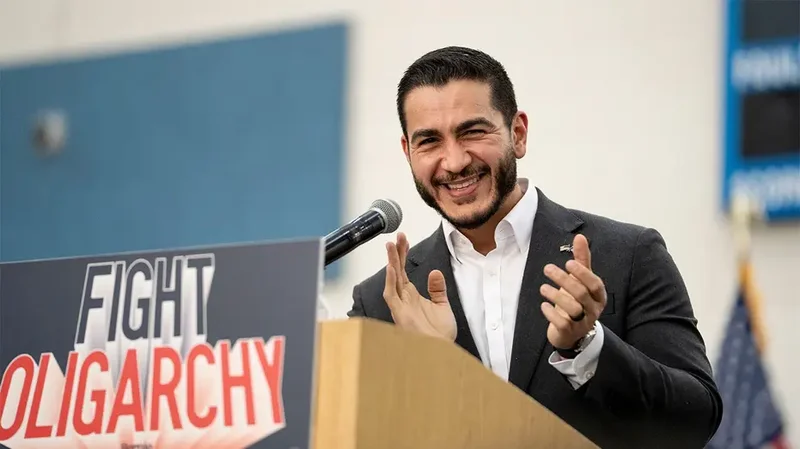 Far-left Senate hopeful explains ‘ogre on a pike’ remark after getting torched by his own party