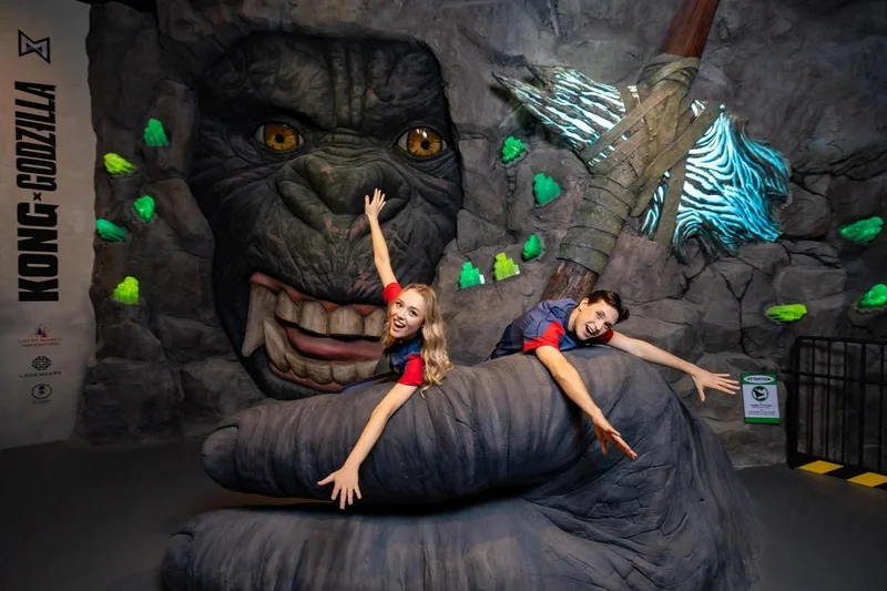 Lotte World's new Kong X Godzilla ride delivers thrills beyond screen