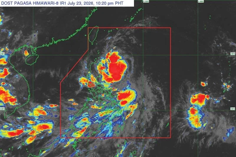 Kiyapo now a TD, hits Luzon