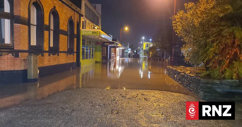 Weather: 'Cloud burst' hits Grey District, flooding homes and causing a slip