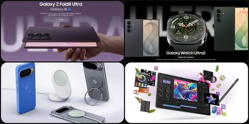 Deals: Galaxy Fold 8/Ultra extra $100 off + FREE buds, Galaxy Watch 9 $230 off + Google Pixel Flex Dual charger 45% off, more