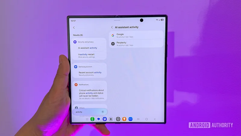Samsung’s latest foldables gain a new way to keep tabs on AI