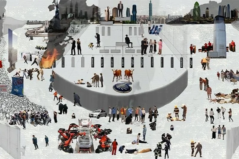 Artist Ham Yang-ah builds new panorama of crisis and care