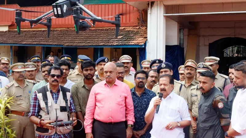 Kerala tests drone surveillance at Viyyur central prison