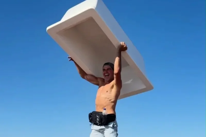 Influencer who left bathtub up a Welsh mountain apologises for ‘honest mistake’